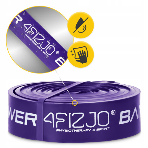 Резинка для фитнеса  4FIZJO Power Band 3 шт 6-26 кг Mix - фото №7